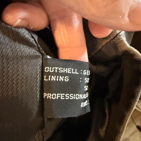 Vintage Joseph Barry by Adler Leather Blazer Jacket Brown Patina Size 40 - Picture 13 of 15